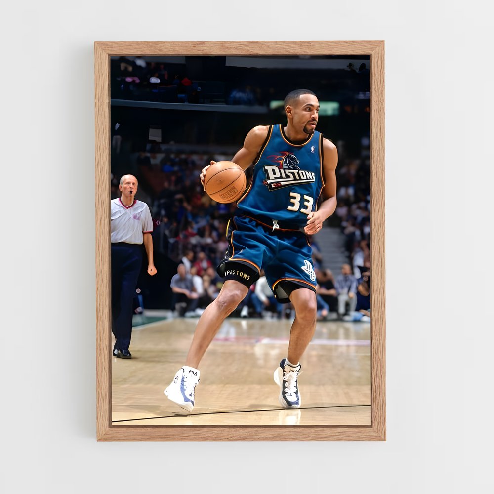 Poster Dribble Éternel – affiche Basketball (vue 4)